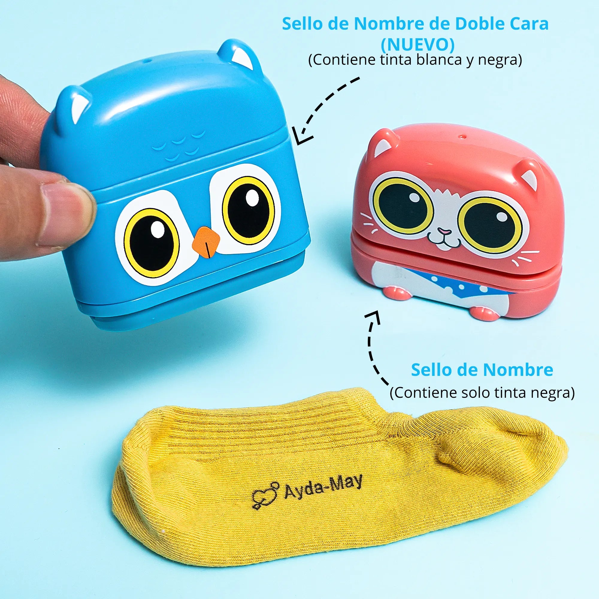 KiddoSello - Sello de nombre personalizado