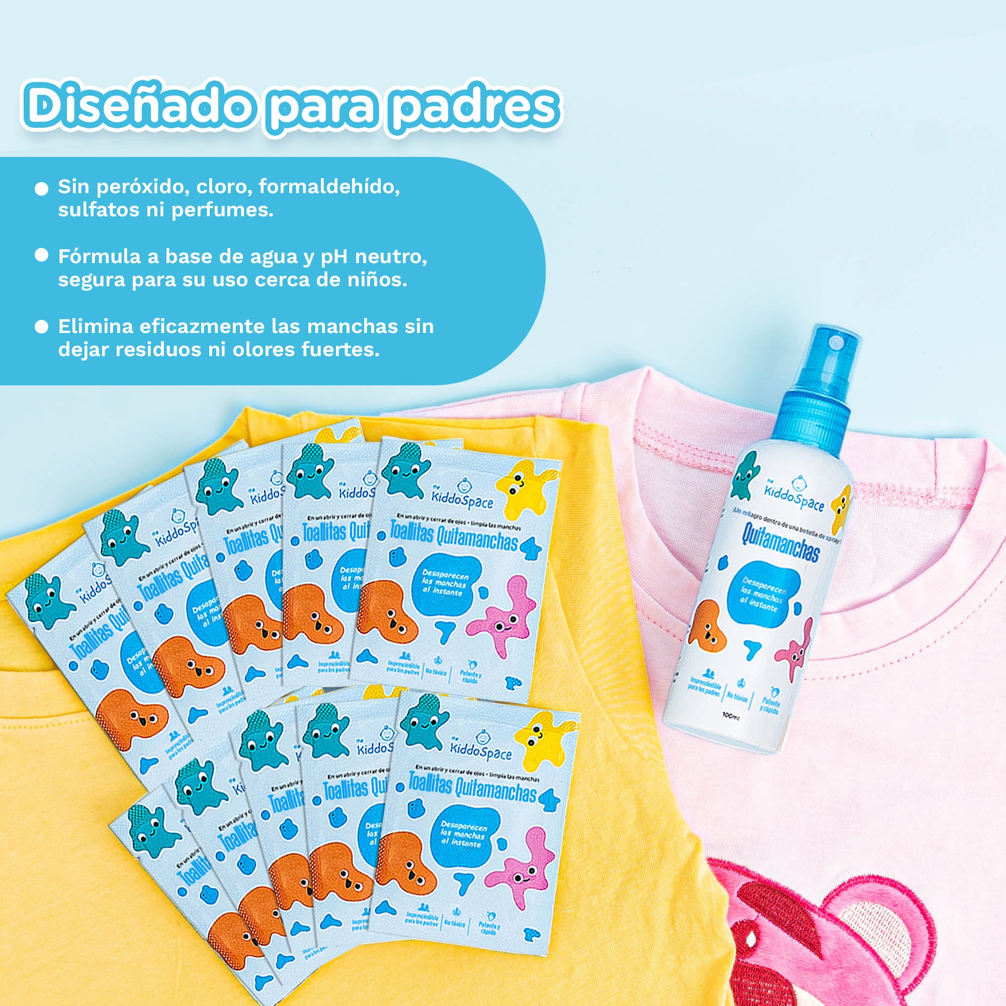 Kit de Quitamanchas KiddoSpace