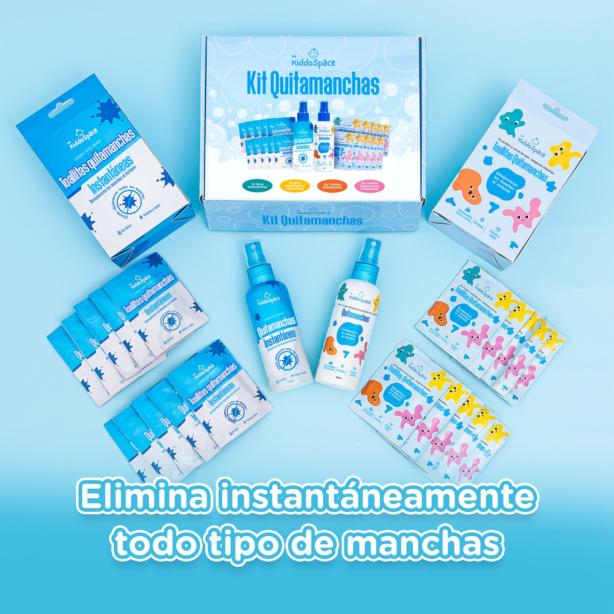 Kit de Quitamanchas KiddoSpace