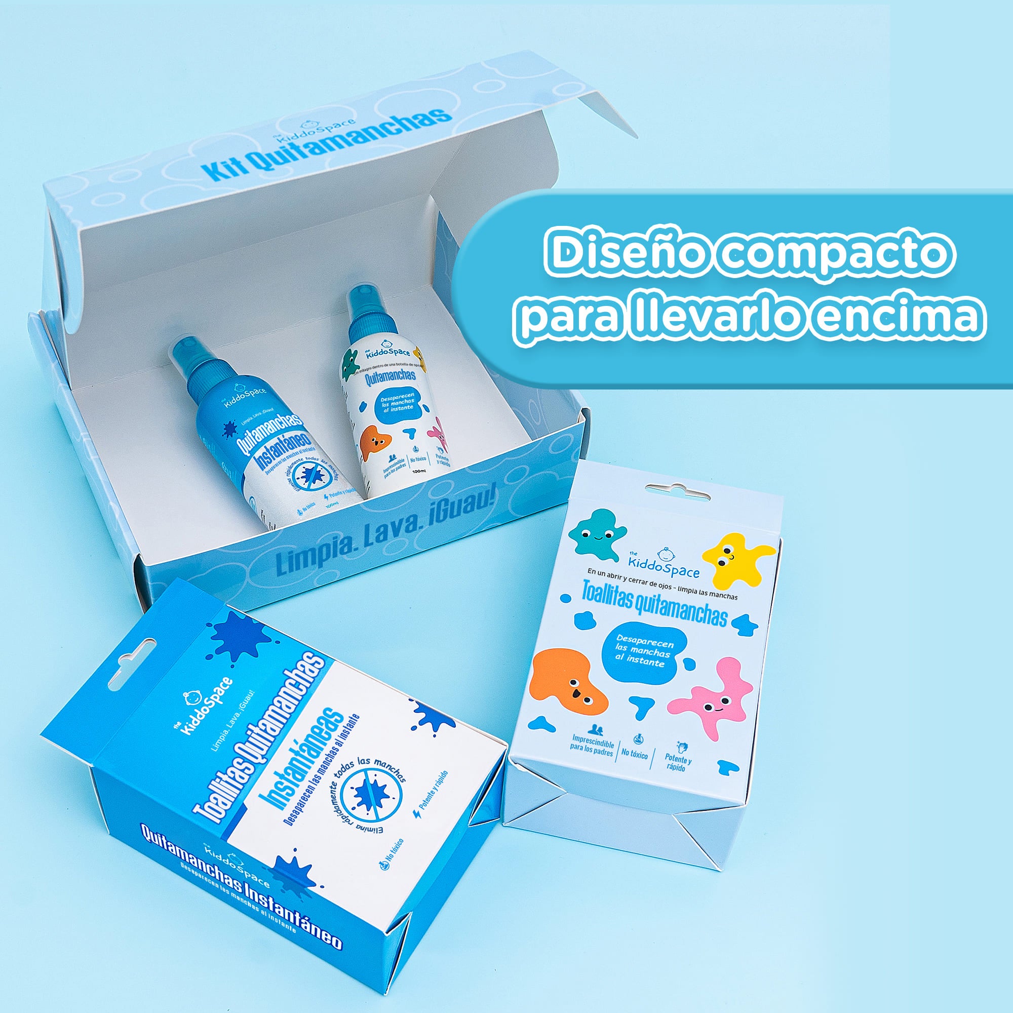 Kit de Quitamanchas KiddoSpace