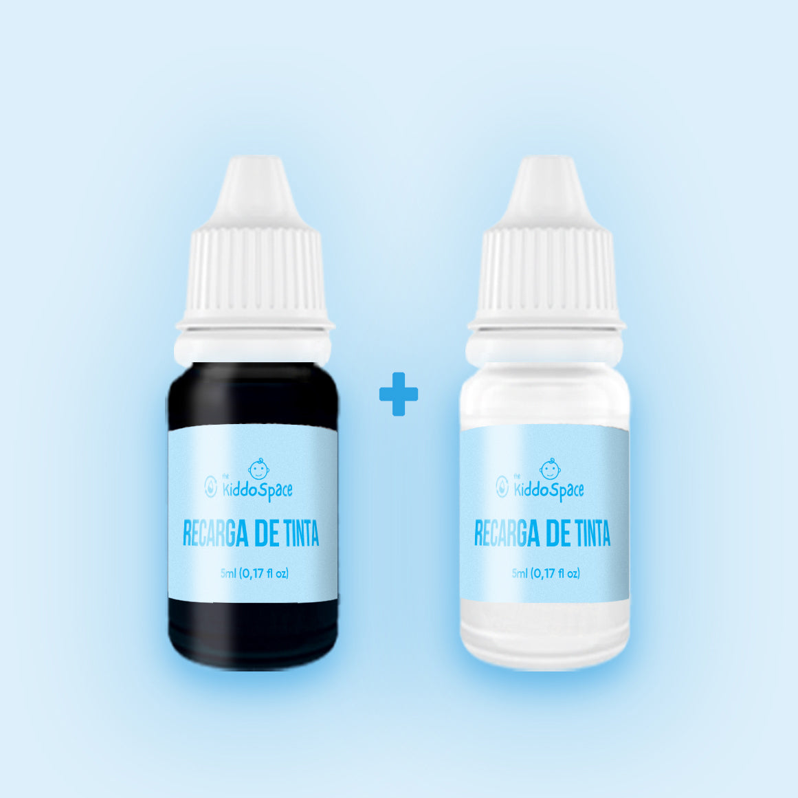 Recargas de tinta blanca + negra