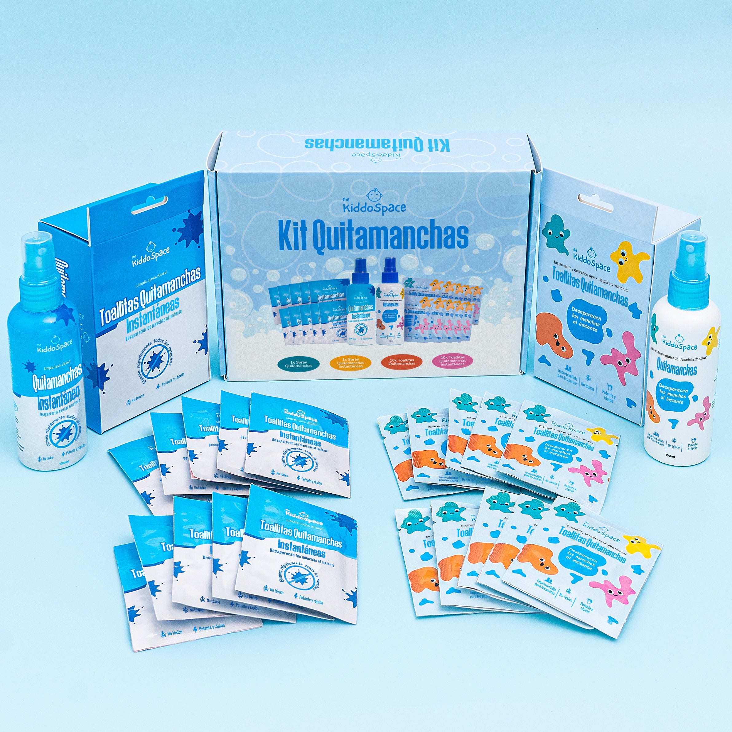 Kit de Quitamanchas KiddoSpace